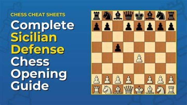 How do you open the Sicilian Defense?
