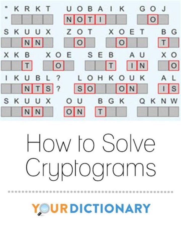 How do you solve a cryptogram with symbols?