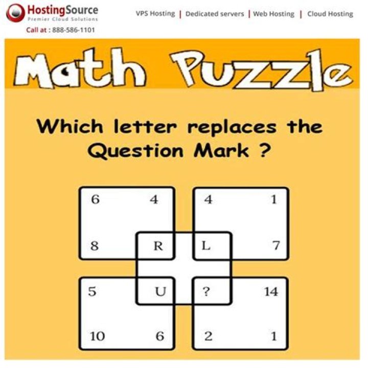 How do you solve a letter that replaces the question mark?
