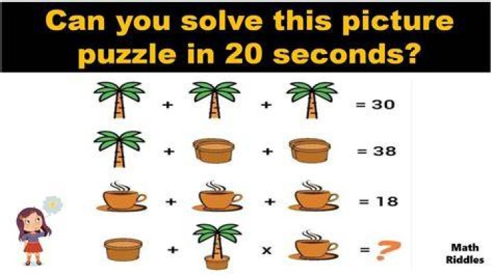 How do you solve a picture number puzzle?
