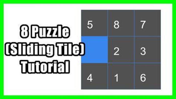 How do you solve a sliding block puzzle?