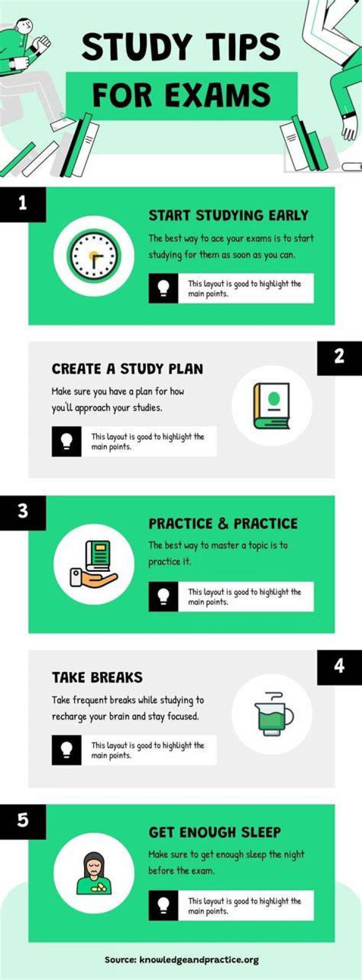 How do you study for an exam?