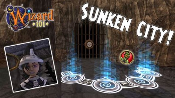 How do you unlock Sunken City in Wizard101?