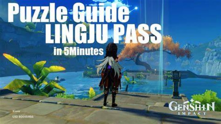 How do you unlock the puzzle in Lingju pass?