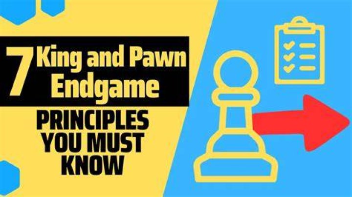 How do you win with pawn and king?