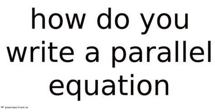 How do you write a functional equation?