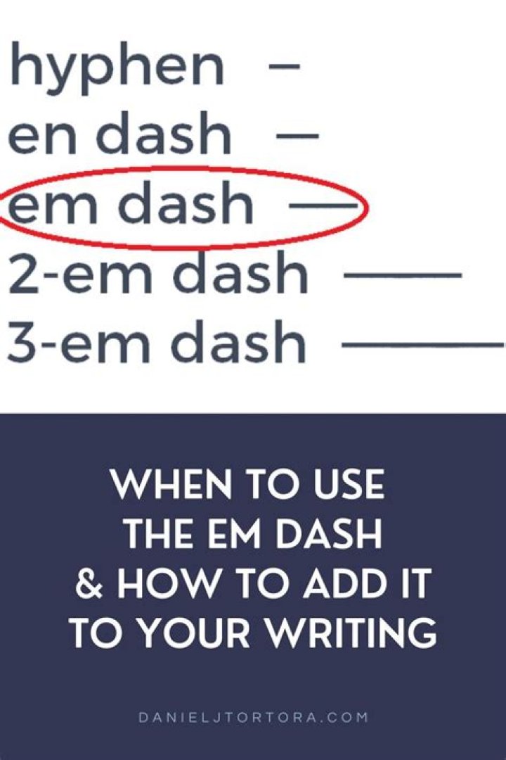 How do you write dashes with numbers?