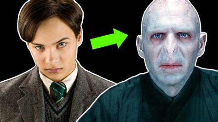 How does Tom Riddle turn into Voldemort?