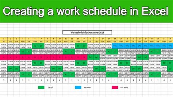 How does work scheduling work?