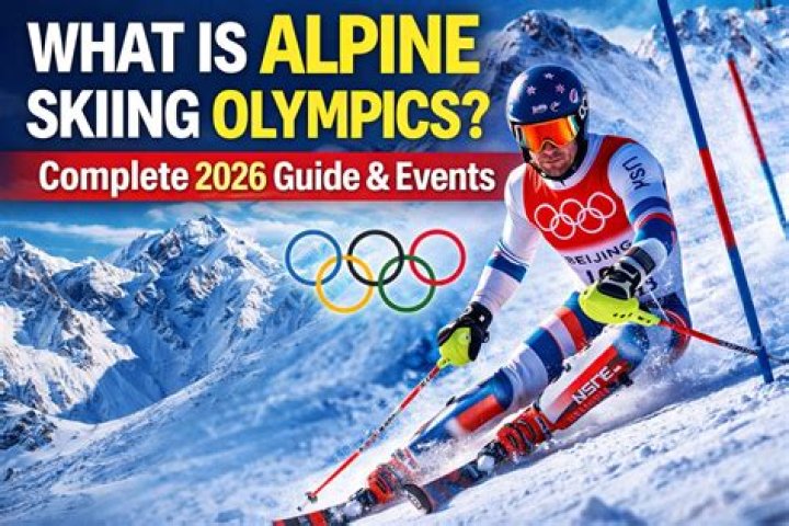 How many alpine skiing events are there?
