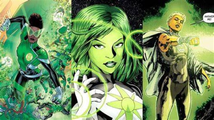 How many female Green Lanterns are there?