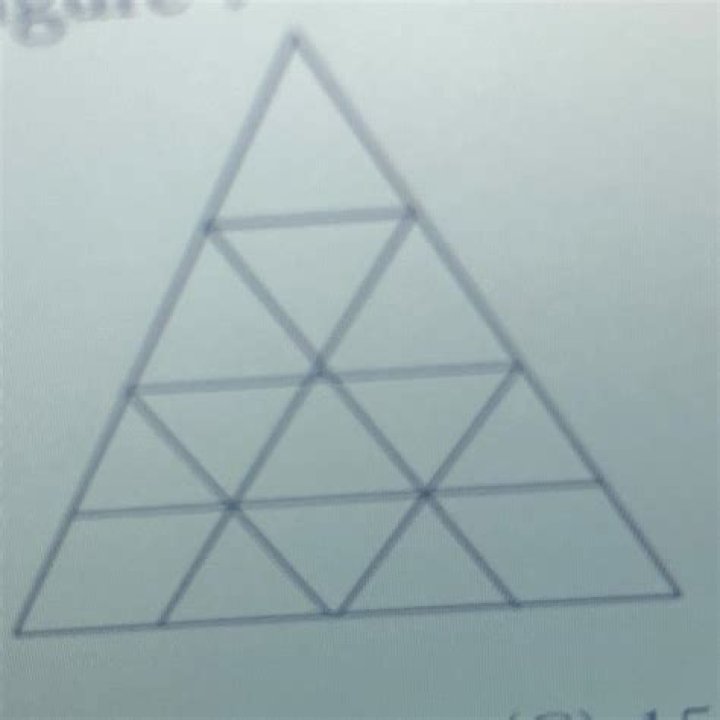 How many straight lines triangles can be formed?