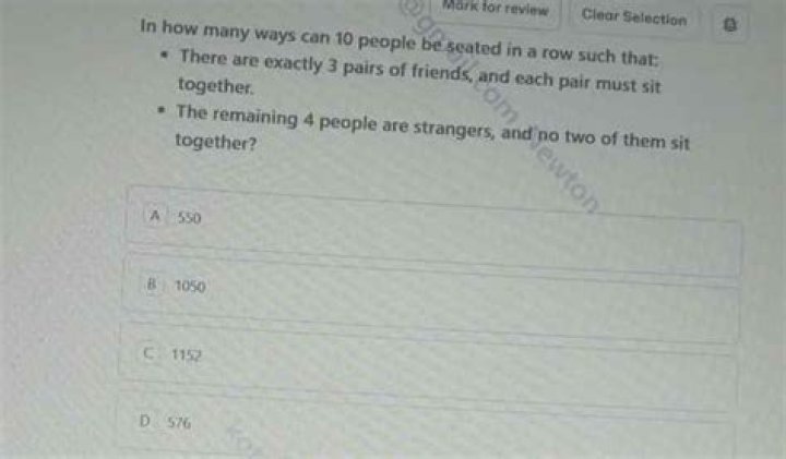 How many ways can 12 people be seated?