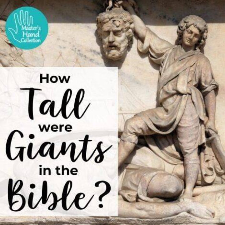 How tall are giants in the Bible?