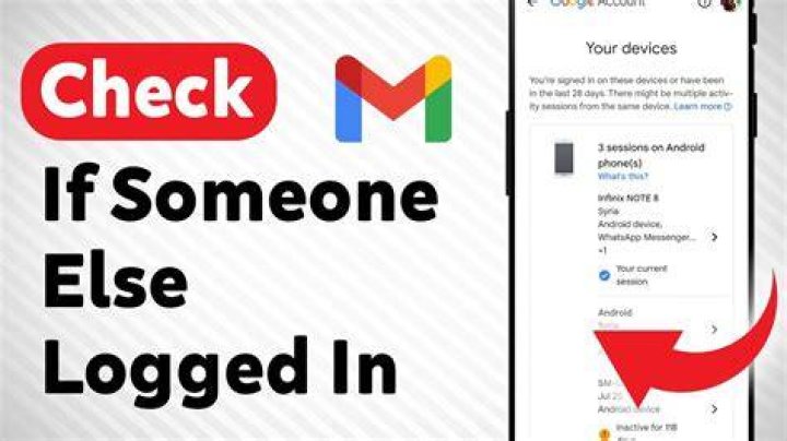 How to check if someone else has logged I?