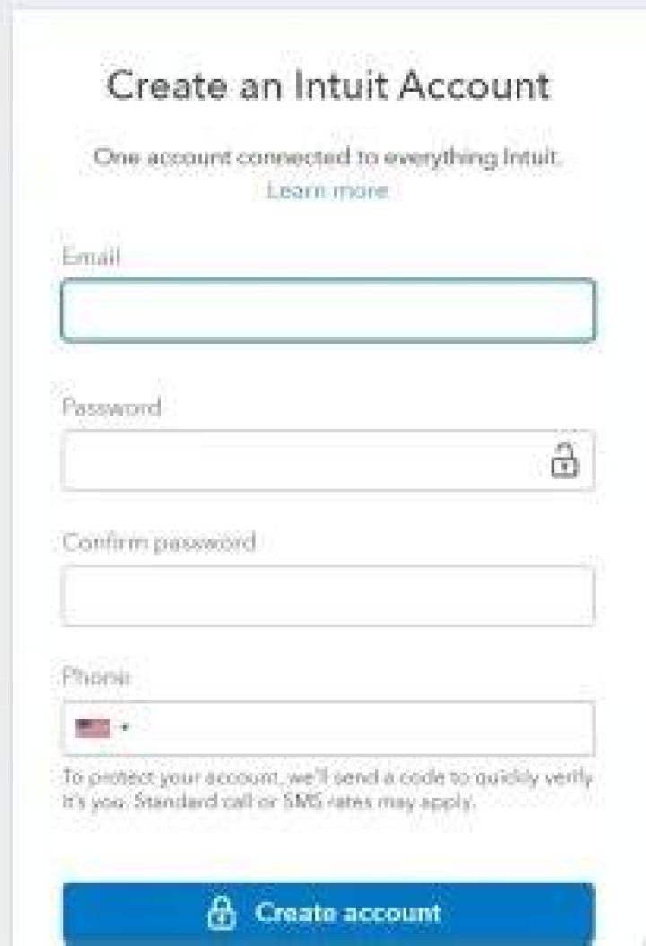 【How-to】Create intuit account - Howto.org