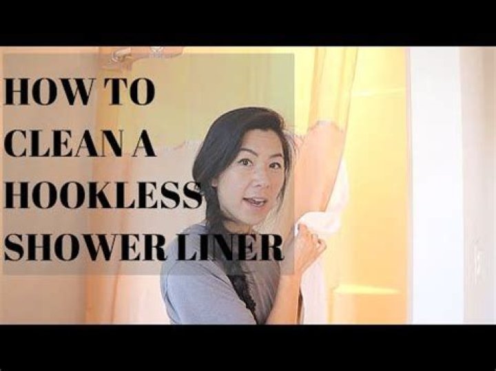 【How-to】How do you clean a hookless shower curtain liner