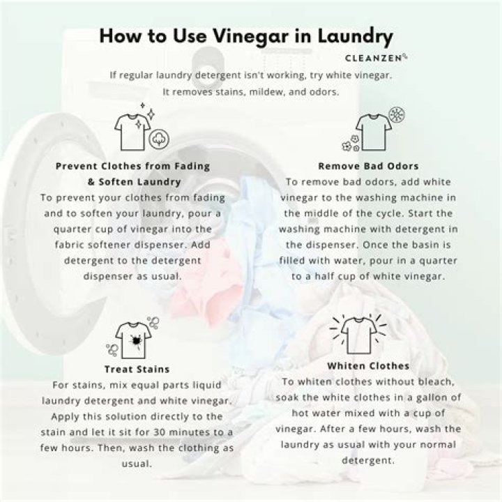 【How-to】How much white vinegar do you put in a load of laundry