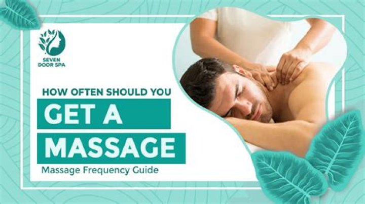 【How-to】How often to get massage