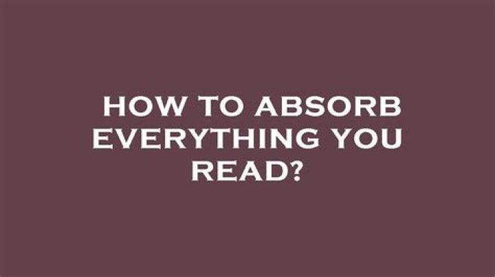 【How-to】How to Absorb What You Read