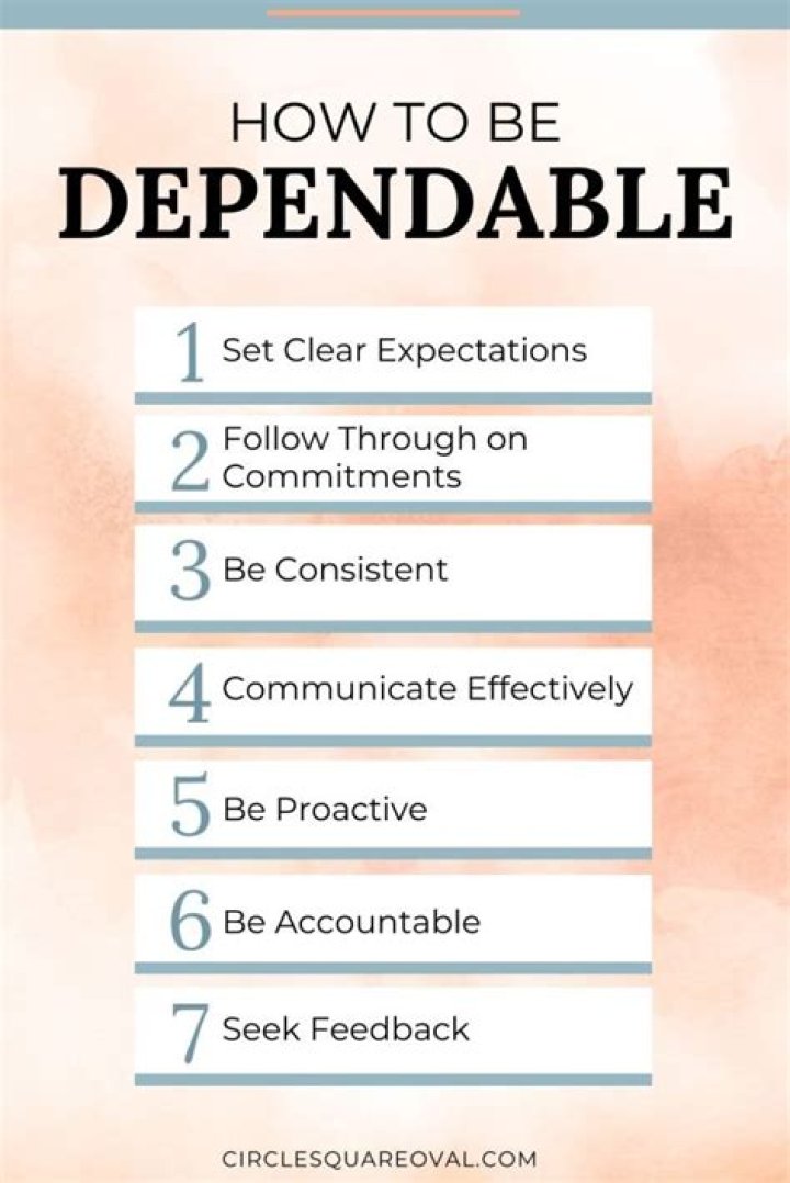 【How-to】How to Be Reliable - Howto.org