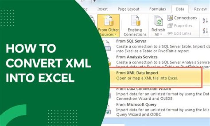 【How-to】How to Convert XML to Excel