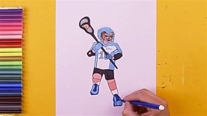 【How-to】How to draw a lacrosse stick