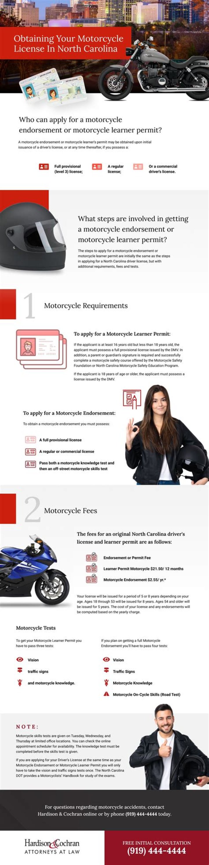 【How-to】How to get a motorcycle license in nc