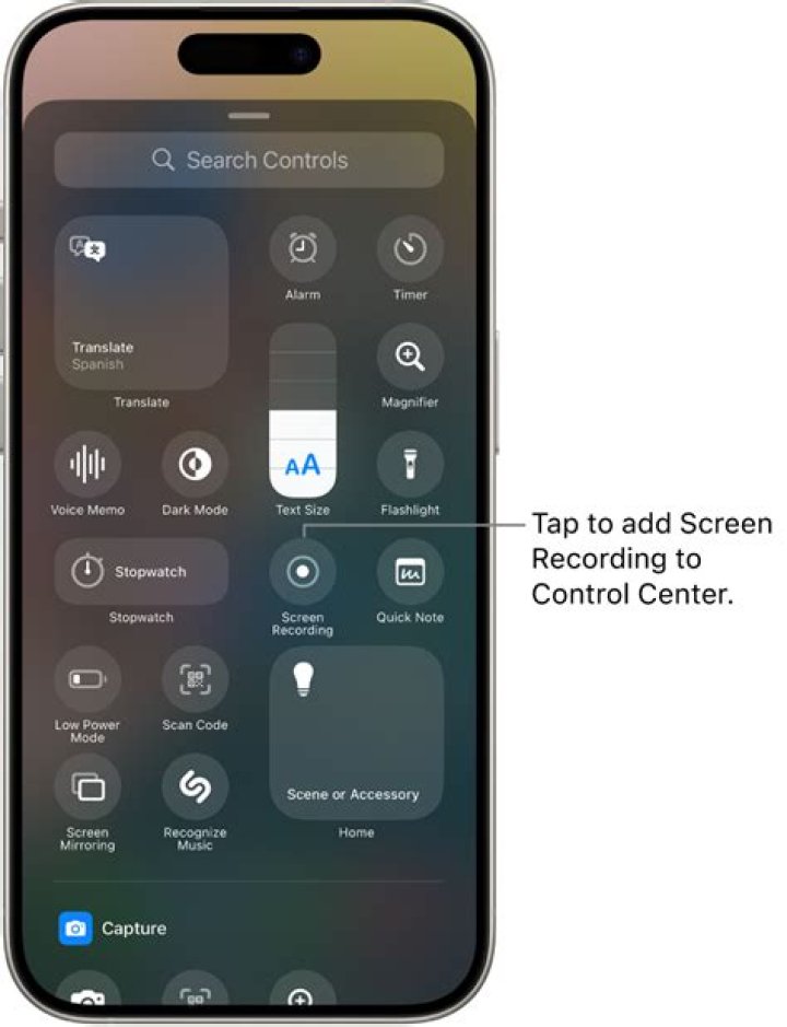 【How-to】How to get the screen record button on iphone