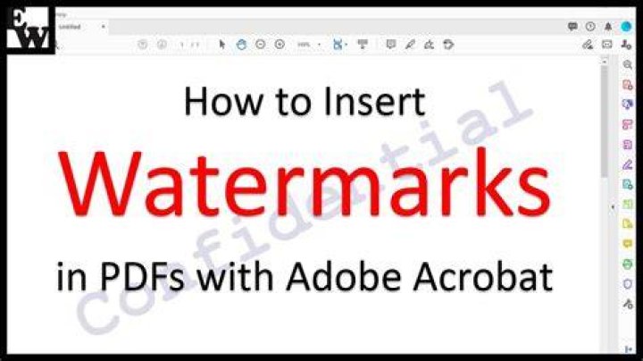 【How-to】How to Insert a Watermark in a PDF