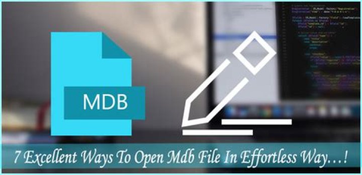 【How-to】How to open mdb file
