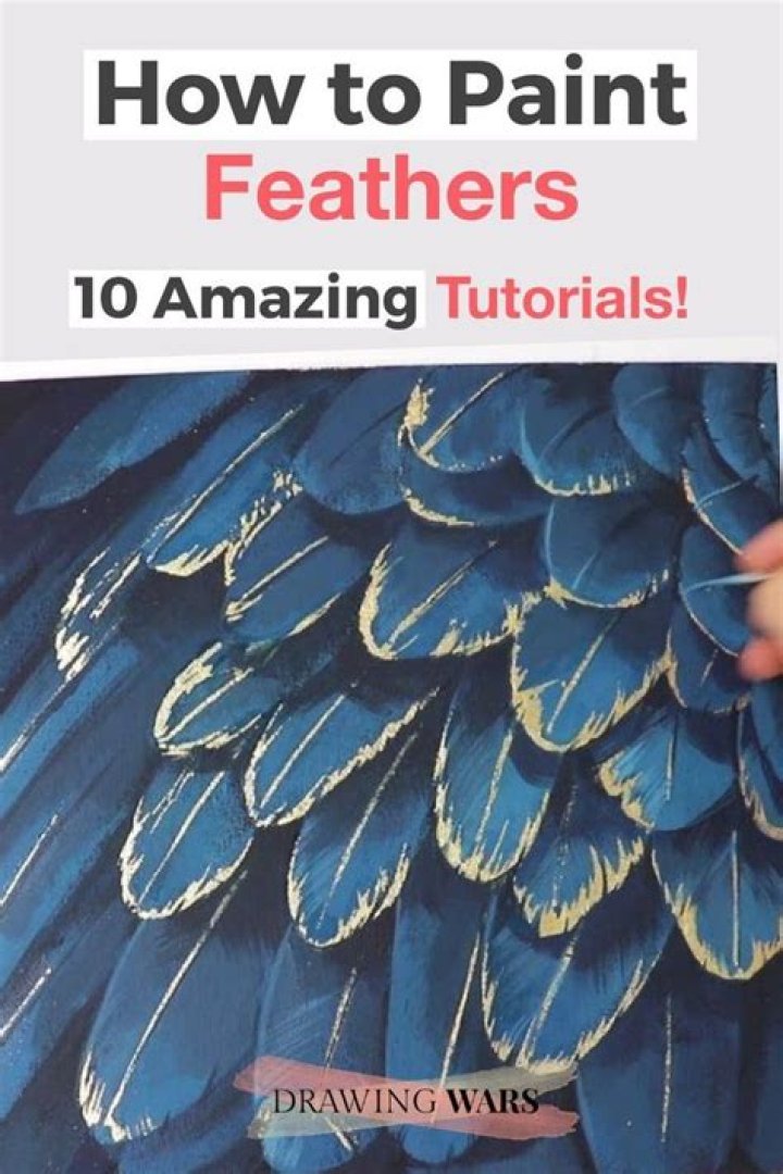 【How-to】How to Paint Feathers - Howto.org