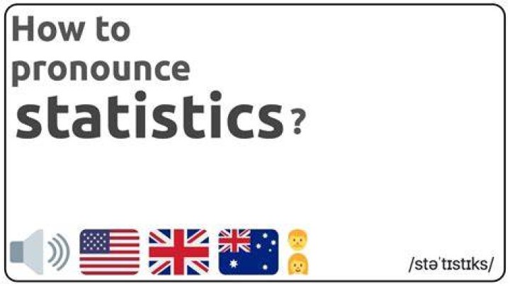 【How-to】How to pronounce statistics - Howto.org