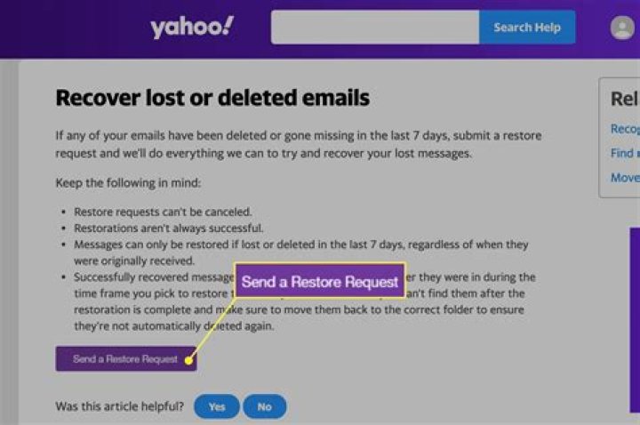 【How-to】How to recover deleted emails from yahoo after 30 days