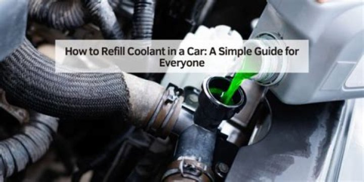 【How-to】How to refill coolant in car