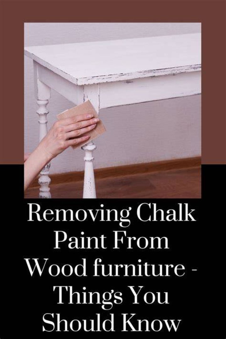 【How-to】How to remove chalk paint