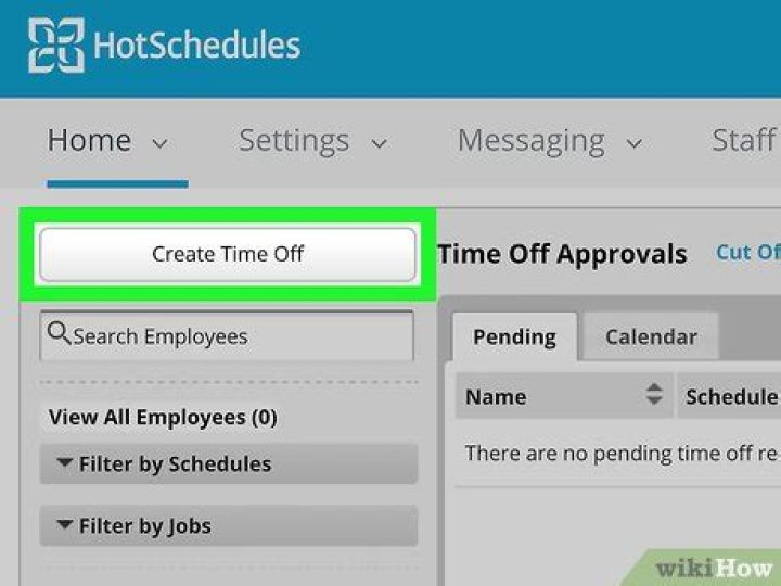 【How-to】How to Request Time Off on Hotschedules on iPhone or iPad