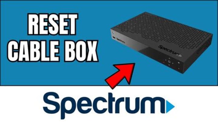 【How-to】How to reset spectrum cable box