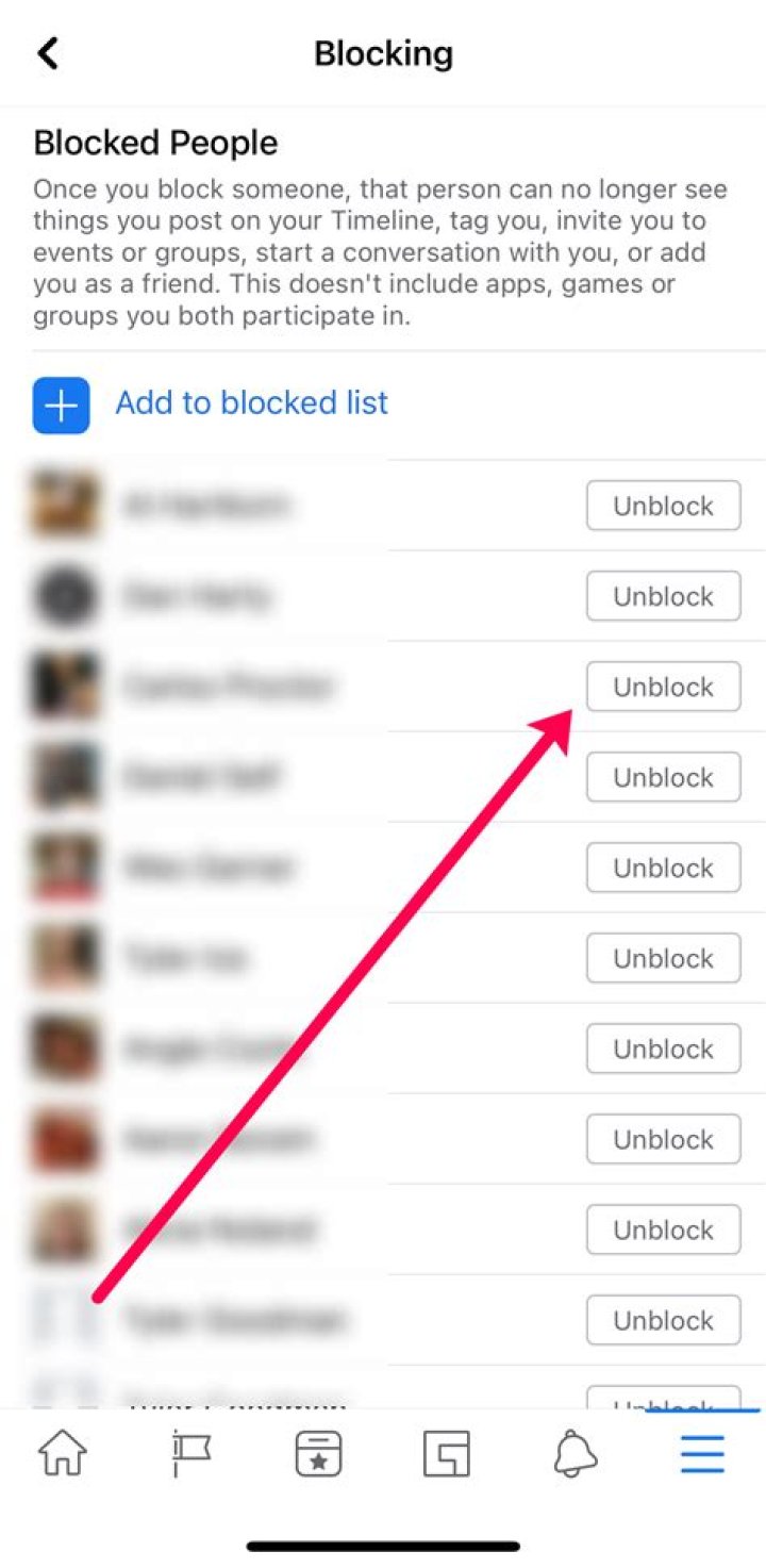 【How-to】How to unblock someone on facebook app