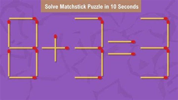 How to solve the mathinenglish Matchstick puzzle?