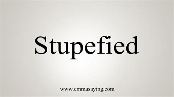 【How-to】What does stupefied mean - Howto.org