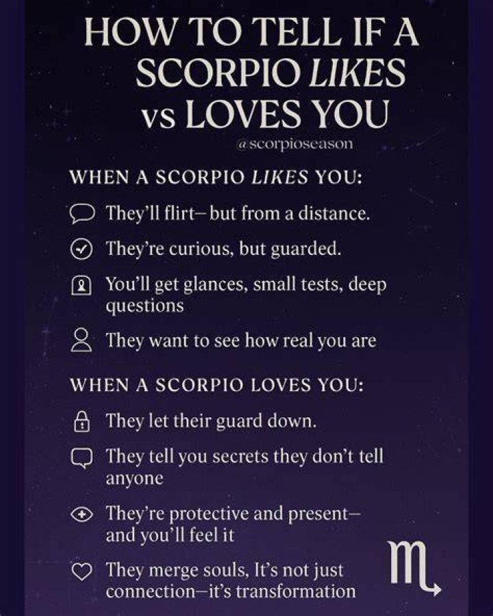 【How-to】When scorpio says i love you