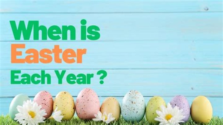 【How-to】When will easter be on april 3