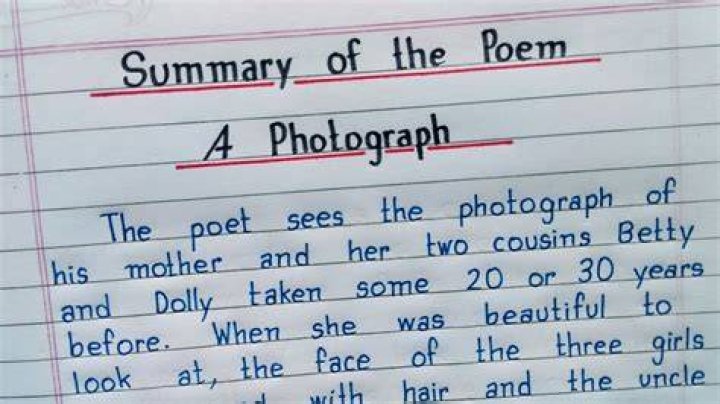 Is a photograph a written source?