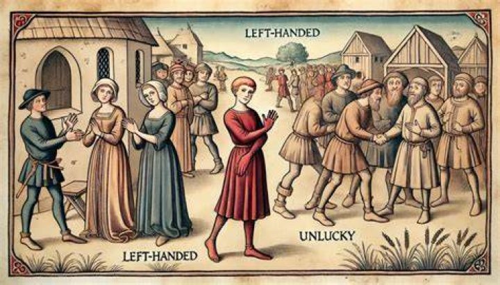 Is being left-handed evil?