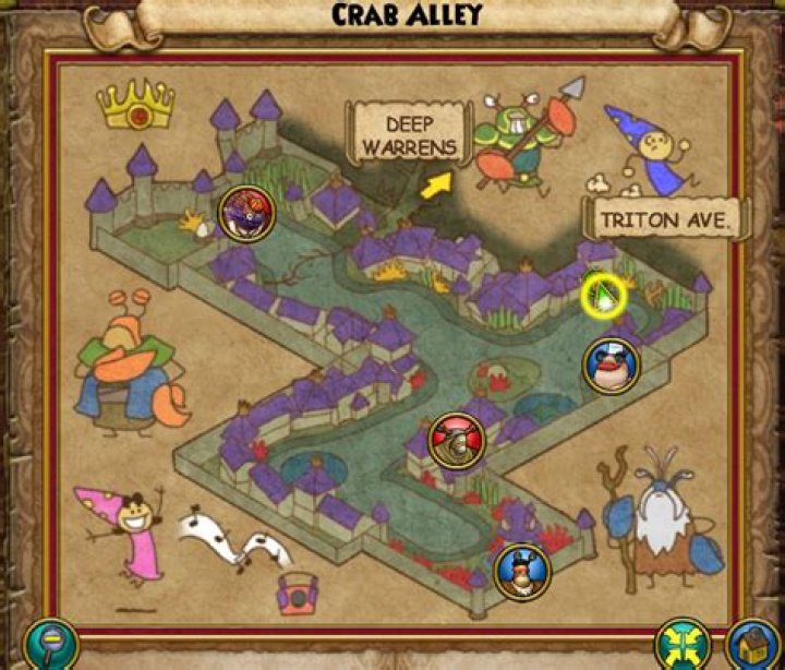 Is Crab Alley free in wizard101?