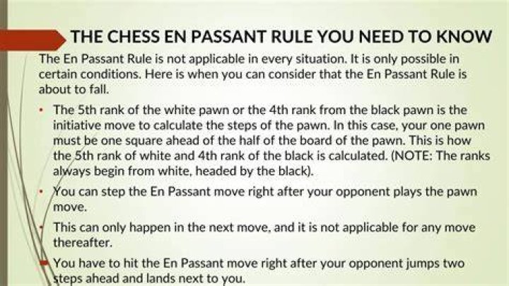 Is en passant only for one turn?