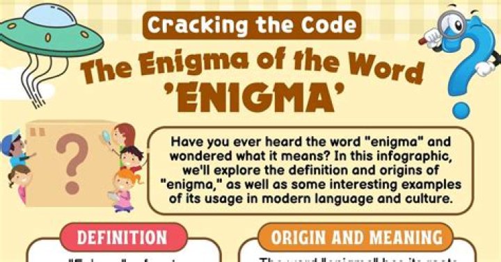 Is enigmatic a real word?