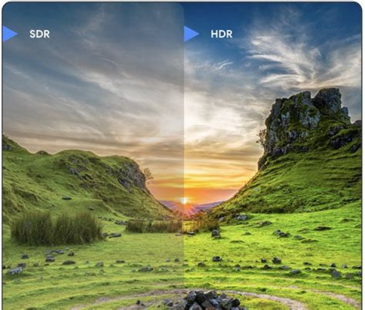 Is HDR supposed to be dark?