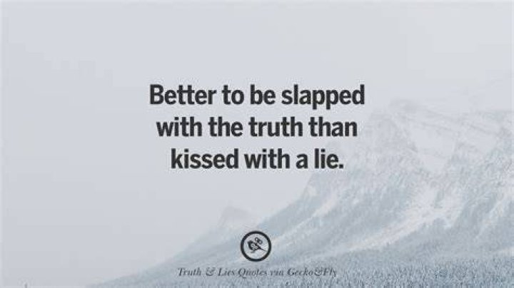 Is it better to lie or tell the truth?